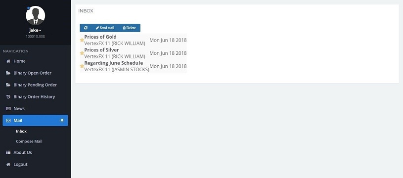 Binary Mail